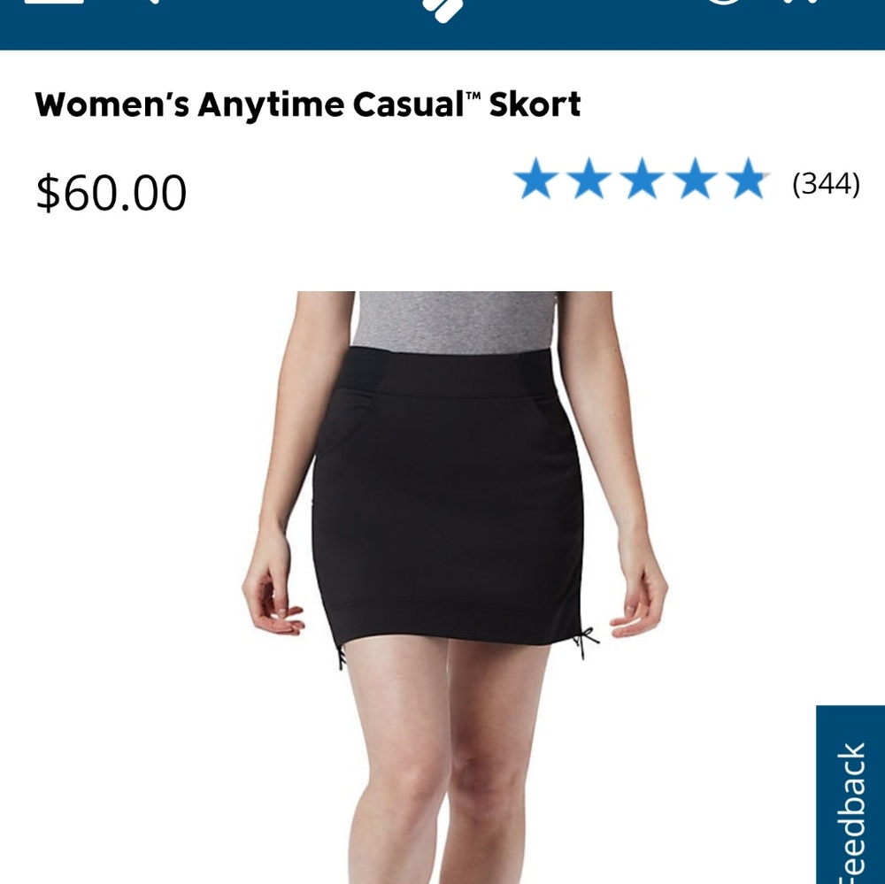 Columbia Anytime casual skort